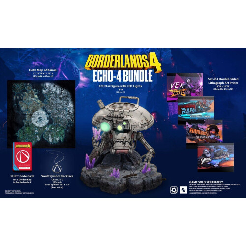 2K Borderlands 4 - Collector’s Edition Set - ECHO-4 Standbeeld 20 cm - PS5 Tweedehands