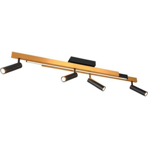 4-lichts led spot Zeno mat goud met zwart - 648310580 Tweedehands