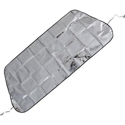 4YOURCAR Anti-Vorstdeken - 2 in 1 Zonnescherm en Sneeuwscherm - Zilver Tweedehands