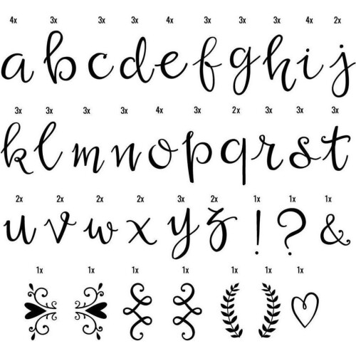 A Little Lovely Company - Lightbox Letterset Junior - 85-delig - Zwart Tweedehands