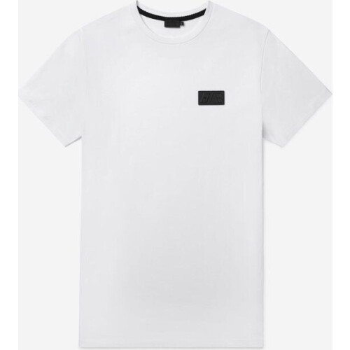 AB Lifestyle Platinum Tee - T-Shirt - Strakke Pasvorm - Bright White - Heren - Maat: XS