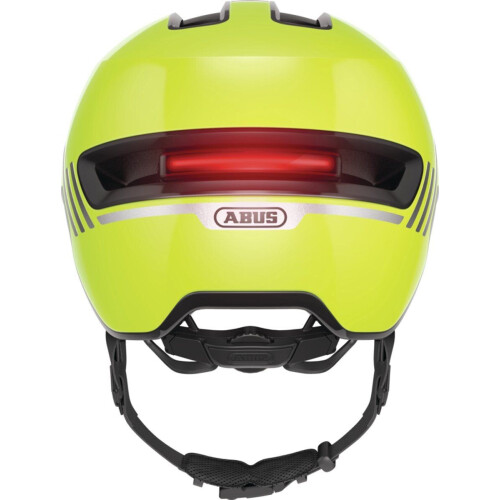 Abus HUD-Y - Fietshelm - LED Achterlicht - Signal Yellow M (54 - 58 cm)