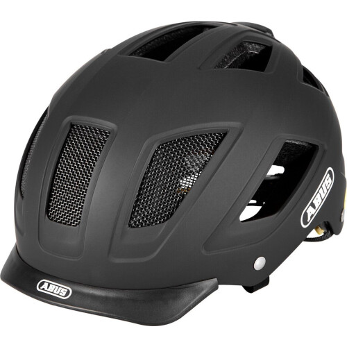 Abus Hyban 2.0 MIPS - Fietshelm - LED-achterlicht - Velvet Black L (56 - 61 cm) Tweedehands
