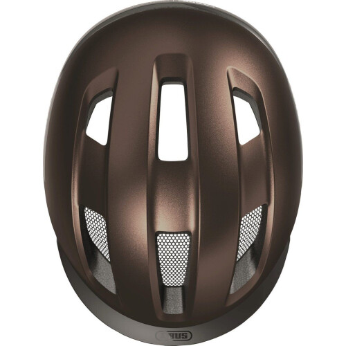 ABUS Urban Fahrradhelm PURL-Y ACE 97916 - Fietshelm - LED-Rücklicht - Metallic Copper