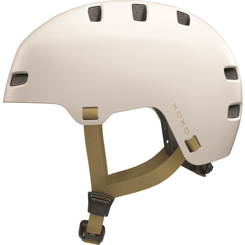 Abus XoXo Eco - Helm - Gerecycled materiaal - Birch taupe S 51-55cm Tweedehands