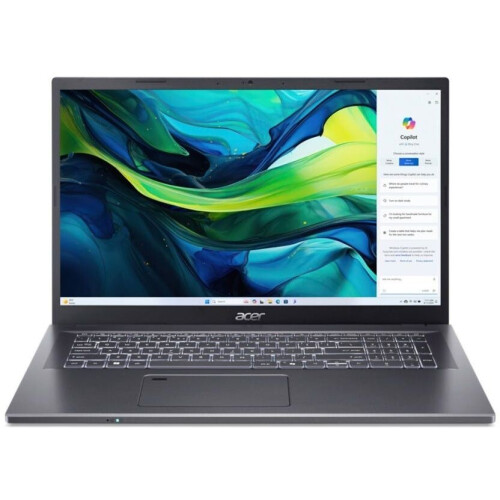 Acer Aspire 17 Pro A17-51GM-72ZF - Laptop - Intel Core 7 150U 1,8 GHz 16 GB 1 TB SSD GeForce RTX 2050 - Grijs