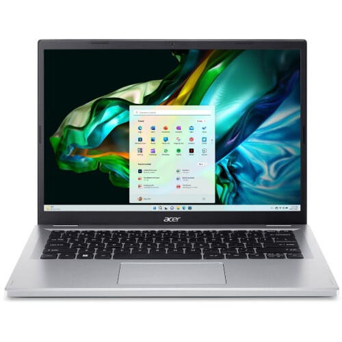 Acer Aspire 3 A314-42P-R5R7 - Laptop - AMD Ryzen 7 5700U 1,8 GHz 16GB 512GB - Zilver Tweedehands