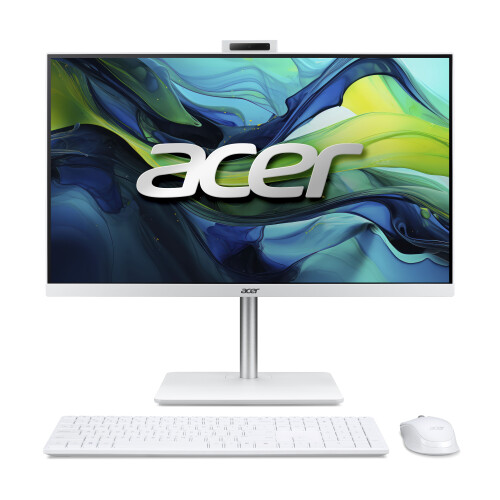 Acer Aspire AIO C27-1WI7516 BE, 27inch FHD IPS, i7-1335U, 16GB, 1TB PCIe NVMe SSD, Intel UHD Graphics, Wit, W11 Home Tweedehands