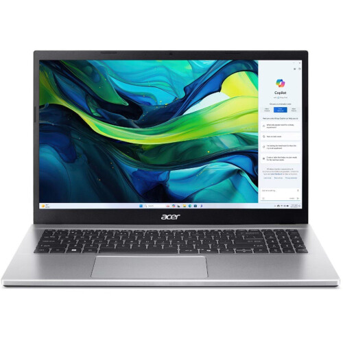 Acer Aspire Go 15 AG15-42P-R5HW - Laptop - AMD Ryzen™ 7 5825U 16 GB DDR4 512 GB SSD Wi-Fi 6 - Zilver