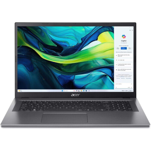 Acer Aspire Go 17 AG17-31P-31CX - Laptop - Intel Core 3 N355 8 GB LPDDR5 512 GB SSD 17.3"Full HD Wi-Fi 6 Grijs