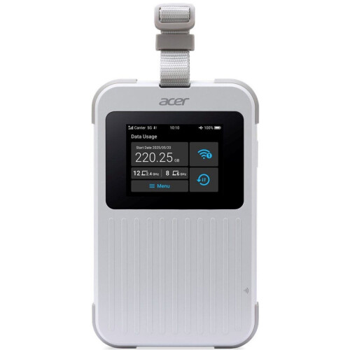 Acer Connect M6E - 5G mobiele WiFi-router - 20GB - Wi-Fi 6E - tot 28 uur streaming Tweedehands