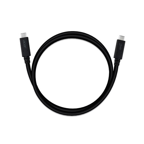 Acer USB-C naar USB-C kabel - Male/male - Zwart