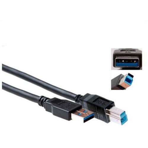 ACT 0.5m USB 3.0 - Kabel - 4,8 Gbit/s - Zwart Tweedehands
