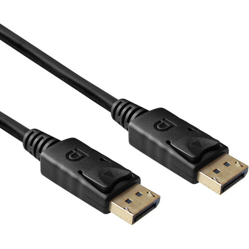 ACT AK4071 - DisplayPort 1.4 kabel - 8K @ 60Hz 32.4Gbps - Zwart