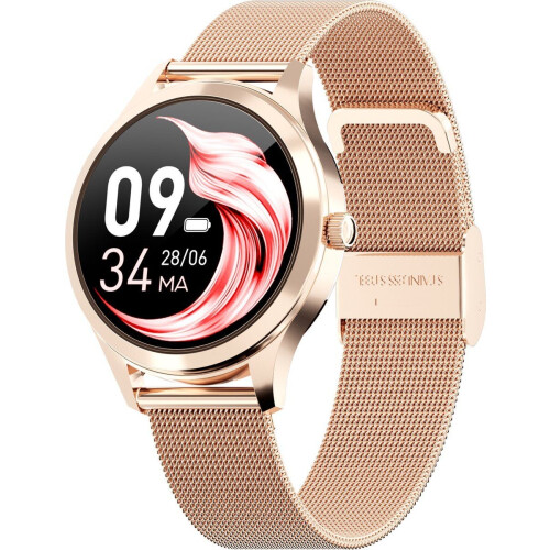Actyve Smartwatch Dames - Stappenteller - Slaapmonitor - Rosé Goud