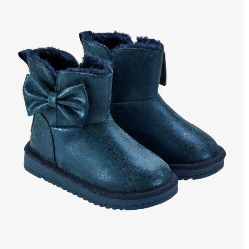 ADee Bowtiful - Meisjes Laarzen - Luxe imitatiesuède met strik - Heritage Navy - Maat 23 Tweedehands