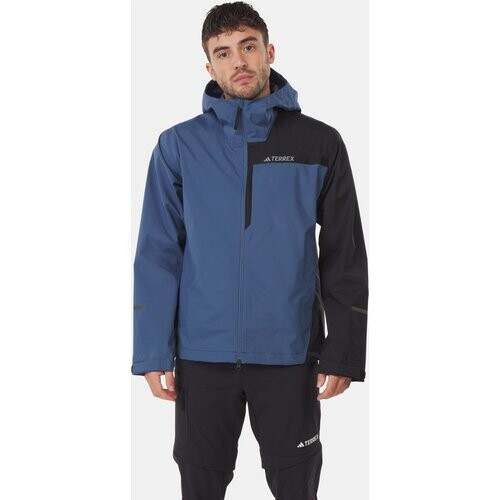 adidas MT Rr 2.5 L Raij Hardshell Jas Blauw Tweedehands