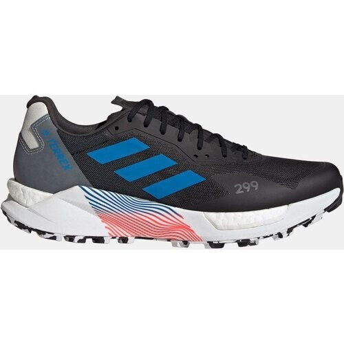 adidas Terrex Agravic Ultra Trailschoen Zwart/Blauw Tweedehands