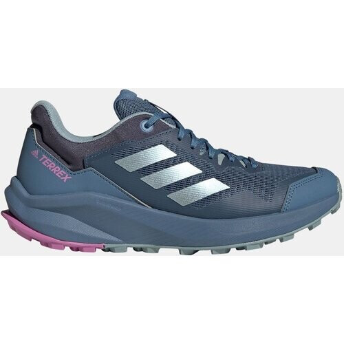 adidas Terrex Trailrider Trailschoen Dames Donkerblauw/Lichtblauw Tweedehands