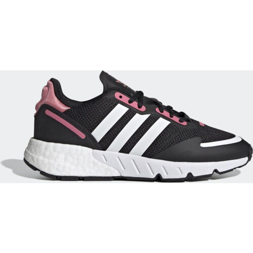 adidas ZX 1K Boost W - Dames Sneakers - Maat 37 1/3 - Core Black/Ftwr White/Hazy Rose Tweedehands