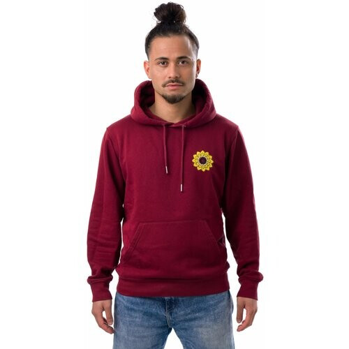 ADUH dames vegan Hoodie Teratai Bordeaux Tweedehands