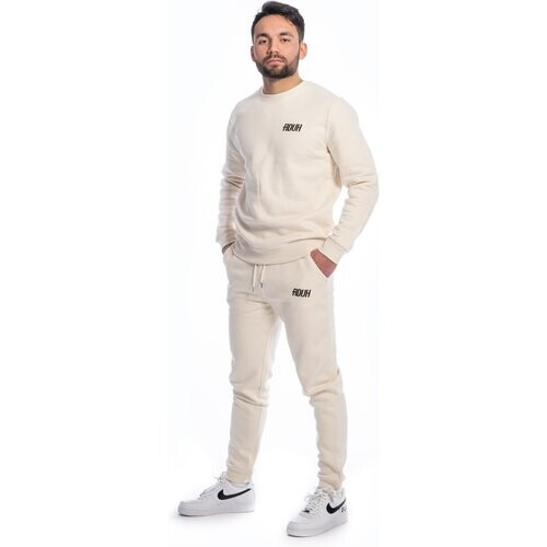 ADUH mannen vegan Joggingpak Beige Tweedehands