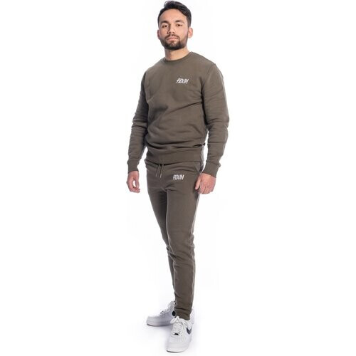 ADUH mannen vegan Joggingpak Legergroen Tweedehands