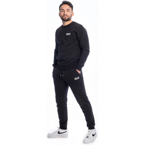 ADUH mannen vegan Joggingpak Zwart Tweedehands