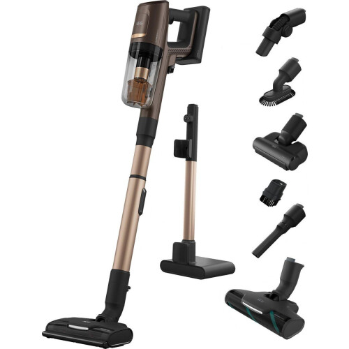 AEG AP81A25COM - Steelstofzuiger draadloos - 60 min gebruikstijd - Mahogny Bronze