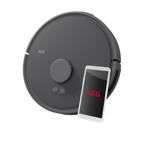 AEG AR71HW1DG - Robotstofzuiger&dweilrobot 2-in-1 - LiDAR-navigatie - Krachtige zuigkracht tot 4000 Pa - Donkergrijs Tweedehands