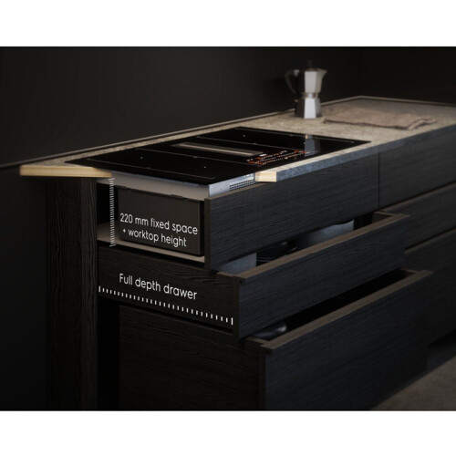 AEG CCE84779CB - Ingebouwd Inductiekookplaat 4 zones 83 cm - Zwart Tweedehands