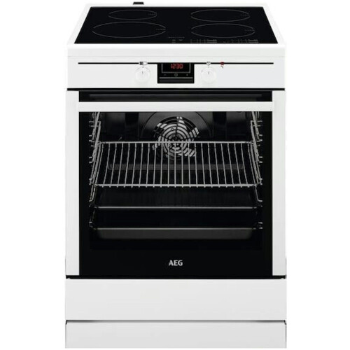 AEG CIB6642ABW - Fornuis - Inductiekoken met stoomfunctie - Wit
