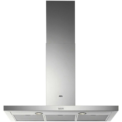 AEG DBE0900M - Wandschouw afzuigkap - Motorloos - Roestvrijstaal Tweedehands