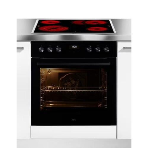 AEG HH25HSB - Inbouw - Oven + Kookplaat - 60CM - 72L - MaxiKlasse - Aqua Clean