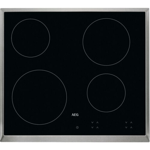 AEG HK624000XB - Halogeen kookplaat - 4 kookzones - Zwart Tweedehands