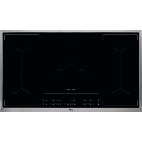 AEG IKE95454XB - Inbouw inductie kookplaat - MaxiSense - 90 cm - Zwart