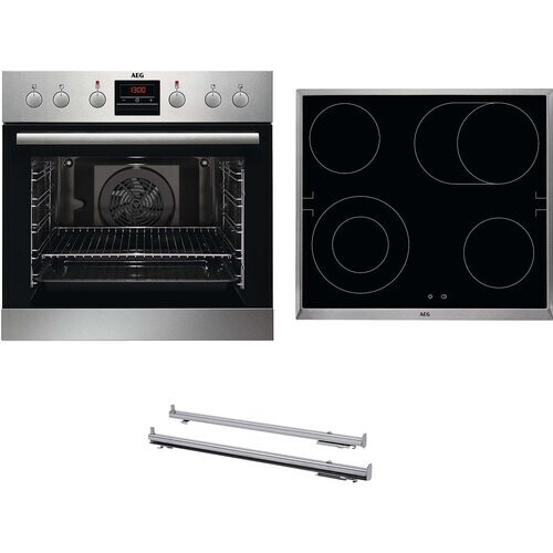 Aeg Kombi3025 Inbouw Oven En Kookplaat Set – 72l Serie 6000 Hetelucht 4 Kookzones | Nieuw (outlet) Tweedehands