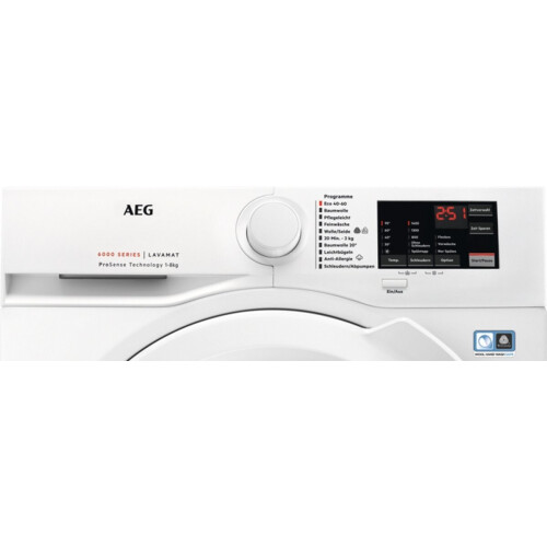 Aeg L6fba51480 - Wasmachine - 8 Kg - 1400 Tpm - Prosense & Anti-allergie - Energieklasse A | Nieuw (outlet)