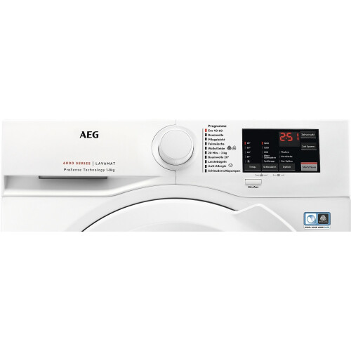 Aeg L6fbf56680 – Wasmachine 8 Kg – 1400 Toeren – Prosense – Serie 6000 | Nieuw (outlet)