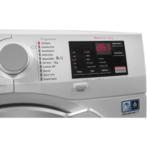 Aeg L6fbi842n - Wasmachine - 8 Kg - 1400 Tpm - Koolborstelloze Motor | Nieuw (outlet)