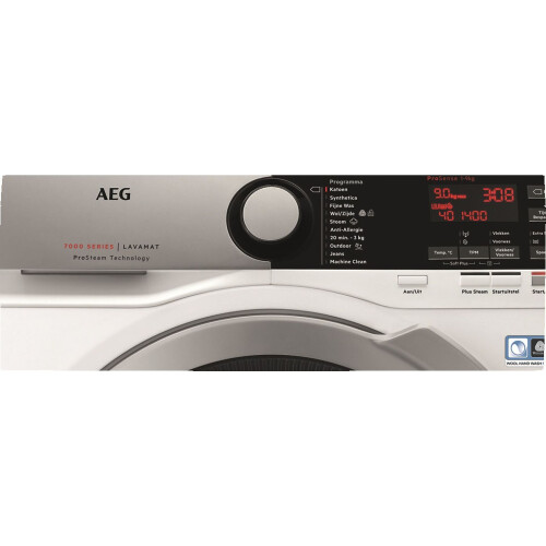 Aeg L7fe96es - Wasmachine - 9 Kg - 1600 Tpm - Prosteam - Energieklasse C