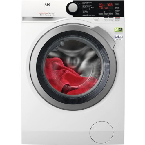 AEG L8FBE96S - Voorlader wasmachine - 9 kg - 1600 tpm - Stoomfunctie Tweedehands