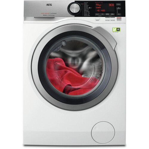 Aeg L8FE96ES - Wasmachine 9kg 1600t - Onbalans-controlesysteem - Wit Tweedehands