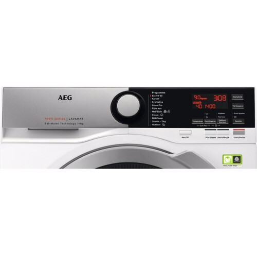 Aeg L9fens96 - Wasmachine - 9 Kg - 1600 Tpm - Softwater & Prosteam - Energieklasse A | Nieuw (outlet)