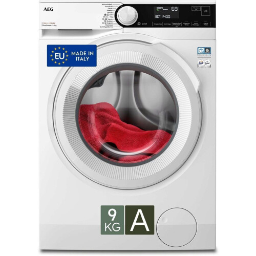 AEG LR7D94GW - Wasmachine Voorlader 9 kg 1351 RPM - Wit