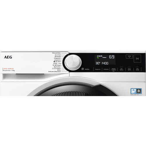 Aeg Lr7ga70490 - Wasmachine - 9 Kg - 1400 Tpm - Prosteam - Energieklasse A | Nieuw (outlet)