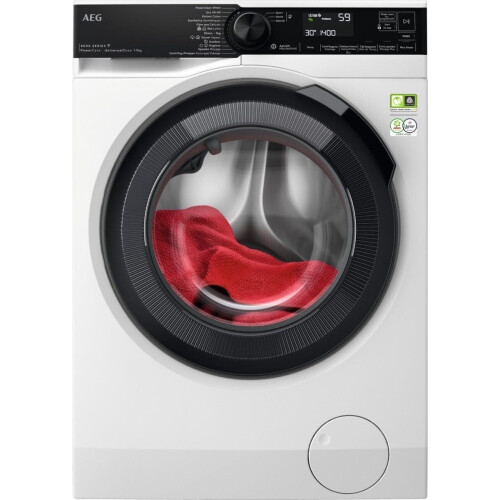 AEG LR86CUC94 - Wasmachine voorlader 9 kg 1400 toeren - PowerClean 59 min - Wit