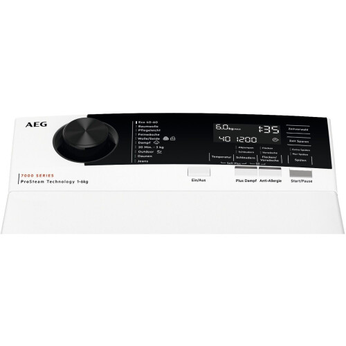 Aeg Ltr7a70260 - Bovenlader Wasmachine - 6 Kg - 1200 Tpm - Energieklasse B | Nieuw (outlet)