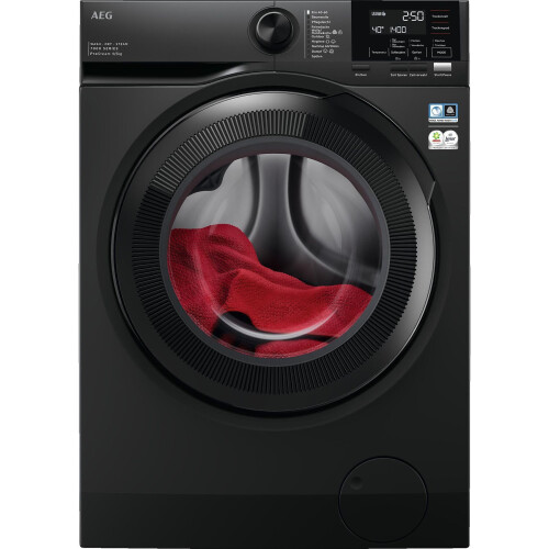 Aeg Lwr7s65690 Was-droogcombinatie - Prosteam® En Dualsense - Koolborstelloze Motor - 9-5kg - Zwart - 60 Cm | Nieuw (outlet)