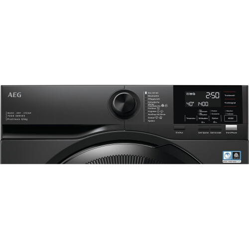 Aeg Lwr7s65690 Was-droogcombinatie - Prosteam® En Dualsense - Koolborstelloze Motor - 9-5kg - Zwart - 60 Cm | Nieuw (outlet)